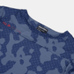 Polera Troy Lee Desing Skyline manga corta Scrubland Steel Blue infantil - procircuit