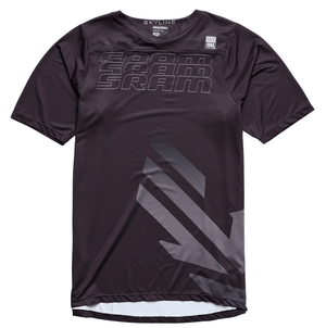Polera Troy Lee Desing Skyline manga corta Sram Eagle One Black - procircuit