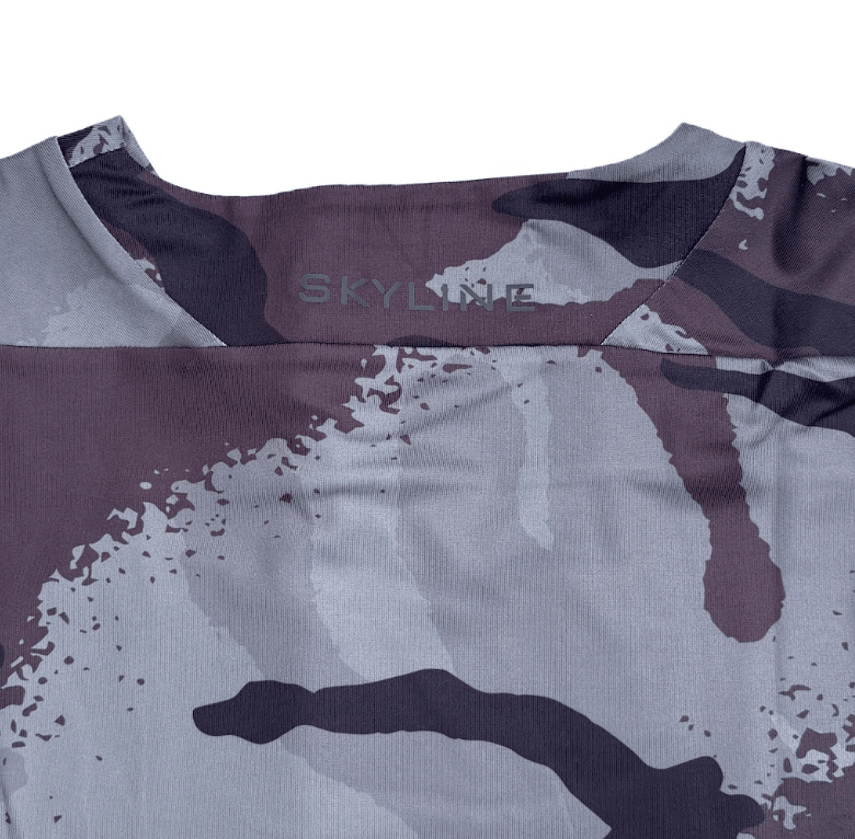Polera Troy Lee Desing Skyline manga larga Chill Cams Black - procircuit