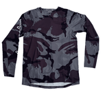 Polera Troy Lee Desing Skyline manga larga Chill Cams Black - procircuit