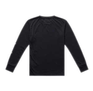 Polera Troy Lee Desing Skyline Ride manga larga Signature Black juvenil - procircuit