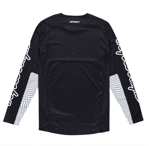 Polera Troy Lee Desing Sprint Mono Black - procircuit