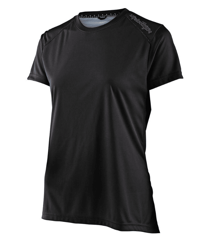POLERA TROY LEE WOMENS LILIUM SS BLACK