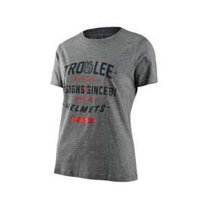 POLERA TROY LEE WOMENS ROLL OUT MANGA CORTA DEEP HEATHER - procircuit