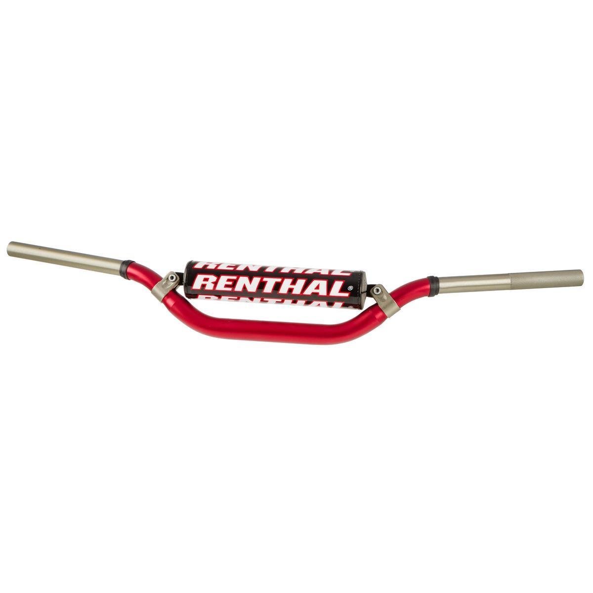 Renthal Manubrio Twinwall 998, 28.6 mm Rojo - procircuitcl