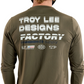 Polera Troy Lee Desing Ruckus manga larga Factory Caper