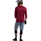 Polera Troy Lee Desing Ruckus 3/4 Spun Oxblood