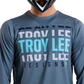 Polera Troy Lee Desing Ruckus 3/4 Spun Steel Blue