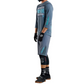 Polera Troy Lee Desing Ruckus 3/4 Spun Steel Blue