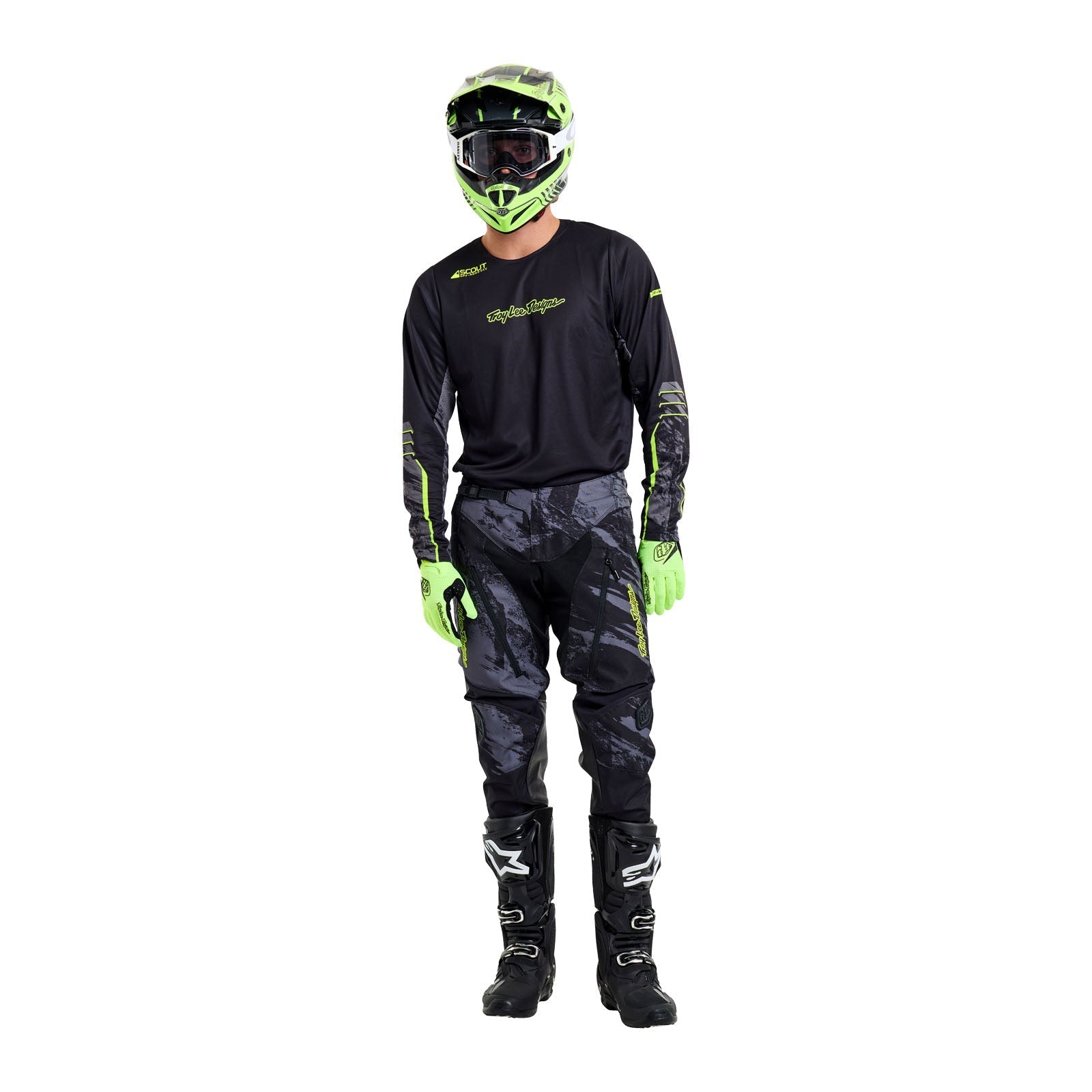 SCOUT GP PRO POLERA SLAB NEGRA - procircuitcl