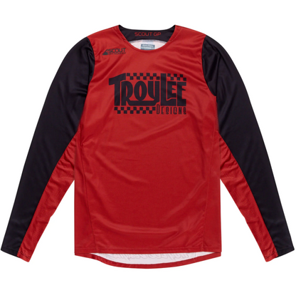 Polera Troy Lee Desing Scout GP Big Lee Black / Burnt Orange