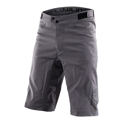 Short Troy Lee Desing Flowline Shell Solid Charcoal - procircuit