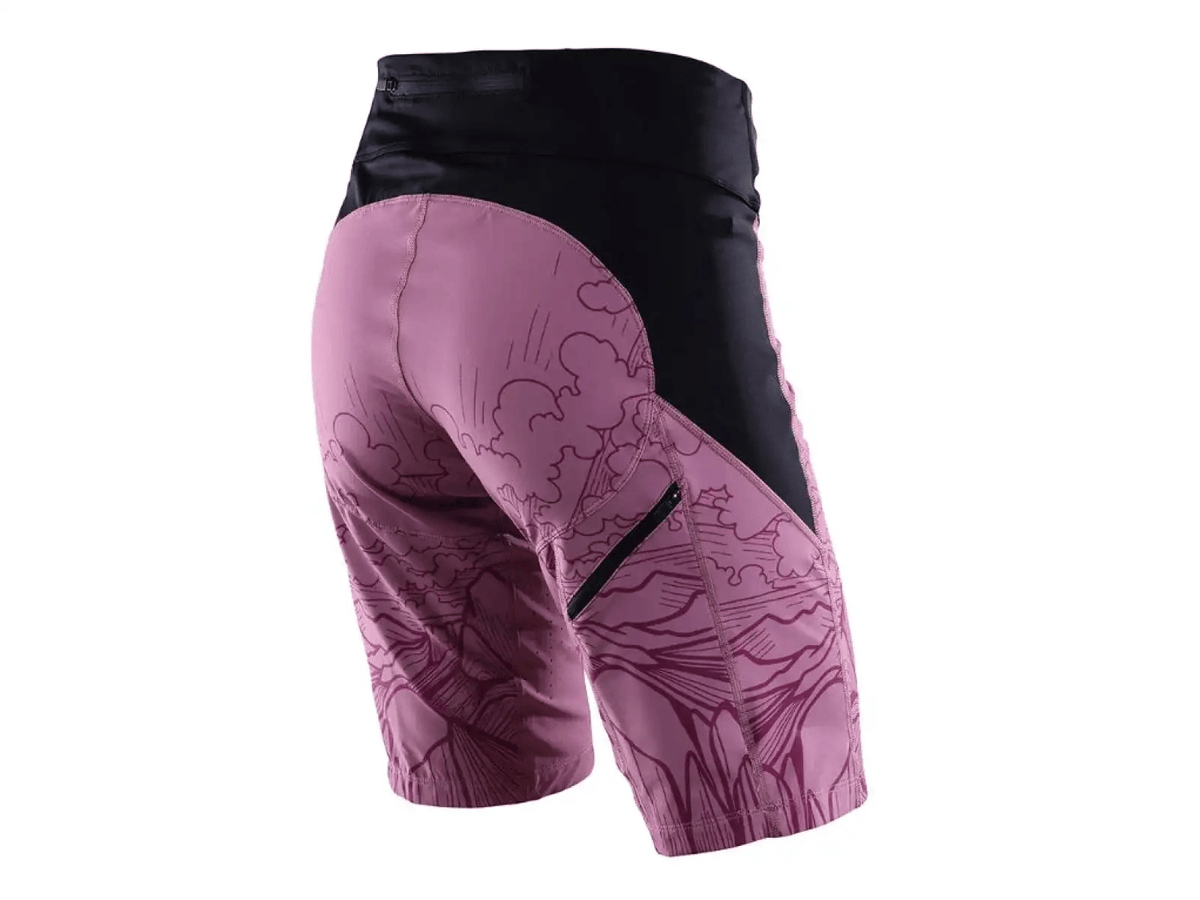 Short Troy Lee Desing Lilium Luxe Shell Micayla Gatto Rosewood - procircuit