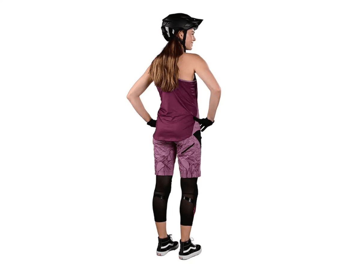 Short Troy Lee Desing Lilium Luxe Shell Micayla Gatto Rosewood - procircuit