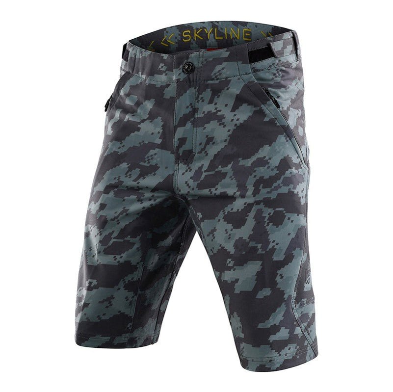Short Troy Lee Desing Skyline Shell Digi Camo Spruce - procircuit