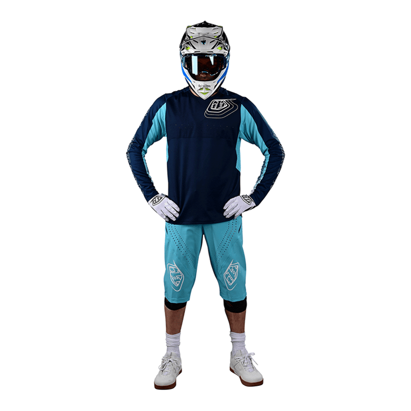 Short Troy Lee Desing Sprint Mono super Aqua - procircuit