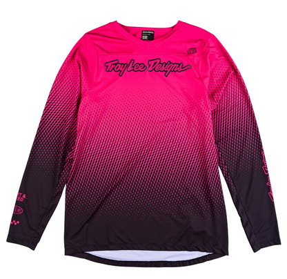 Polera Troy Lee Desing Skyline Buzzed Berry