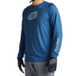 Polera Troy Lee Desing Skyline manga corta Iconic Indigo