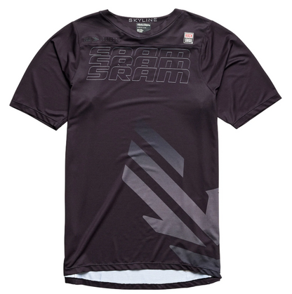 Polera Troy Lee Desing Skyline manga corta Sram Eagle One Black
