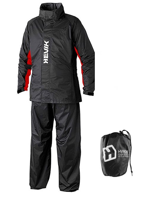 Traje De Agua Hevik HVR06 Negro/Rojo - procircuitcl