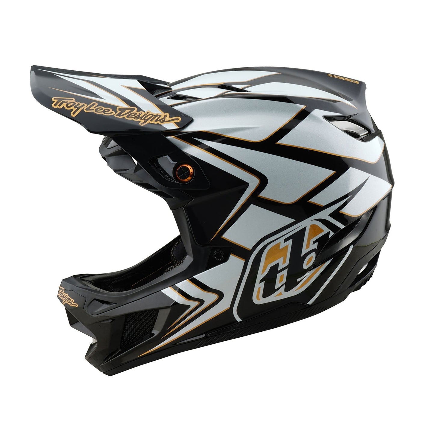 Troy Lee Designs Casco De Bicicleta D4 Composite Ghostwing Blanco - procircuitcl