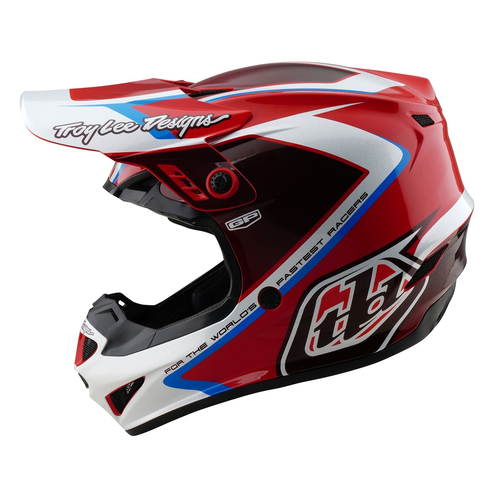 Troy Lee Designs Casco De Moto GP Shutter Rojo - procircuitcl