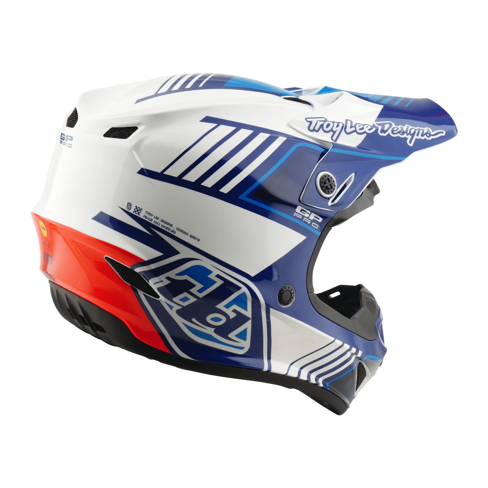 TROY LEE DESIGNS CASCO GP PRO SEGMENT BLUE - procircuitcl