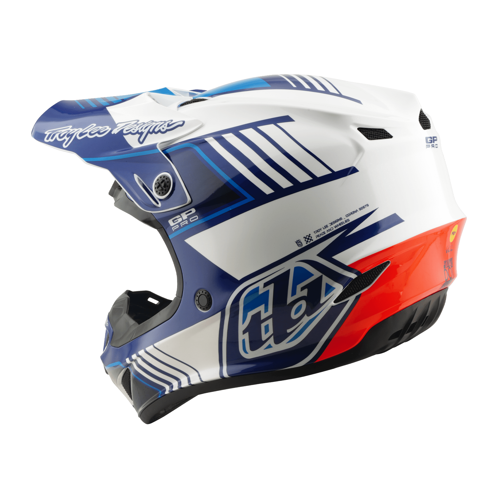 TROY LEE DESIGNS CASCO GP PRO SEGMENT BLUE - procircuitcl