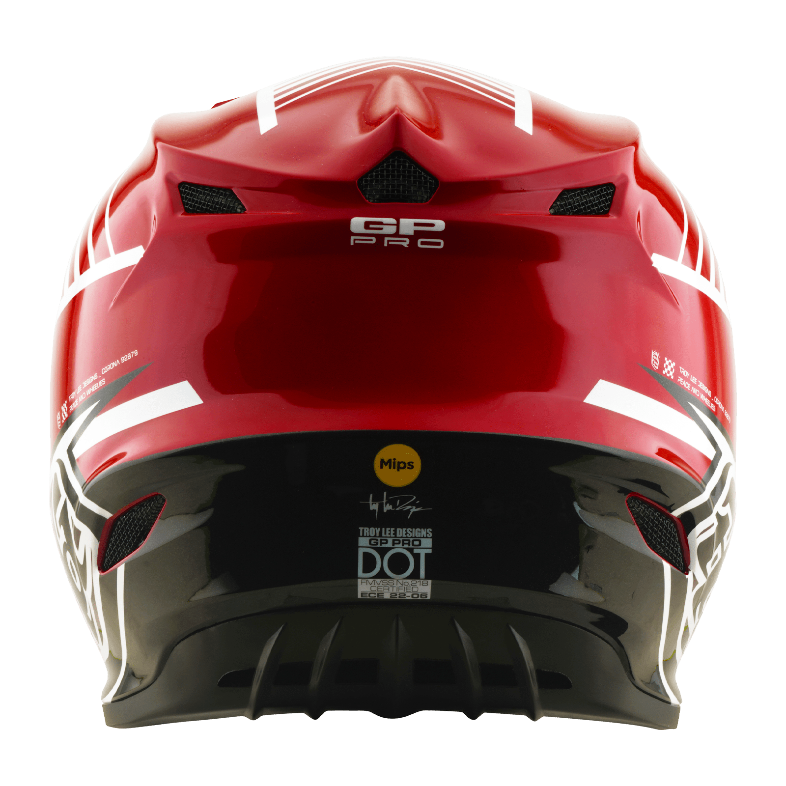 TROY LEE DESIGNS CASCO GP PRO SEGMENT RED - procircuitcl
