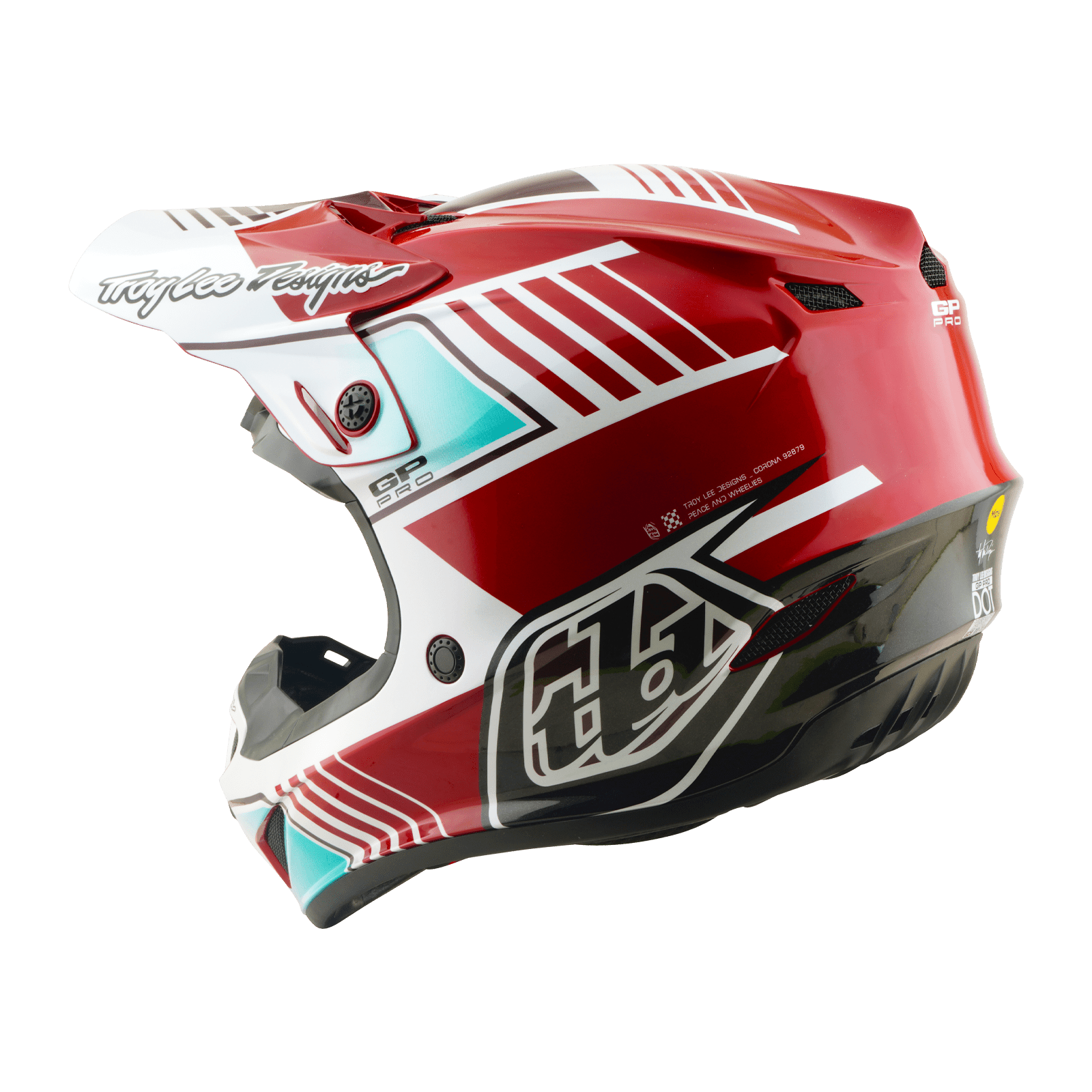 TROY LEE DESIGNS CASCO GP PRO SEGMENT RED - procircuitcl