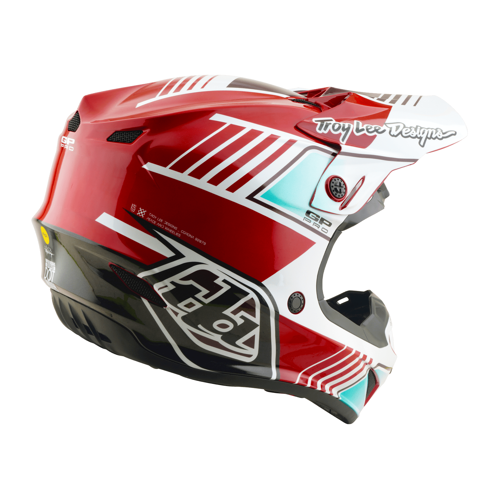 TROY LEE DESIGNS CASCO GP PRO SEGMENT RED - procircuitcl