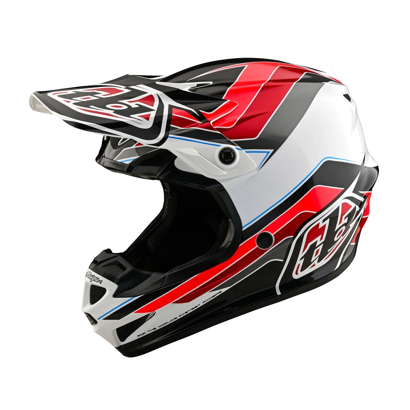 Troy Lee Designs Casco Motocross SE4 Polyacrylite Quattro: Leggero Con Tecnologia MIPS E 16 Ventilazioni Per Ragazzi - 6