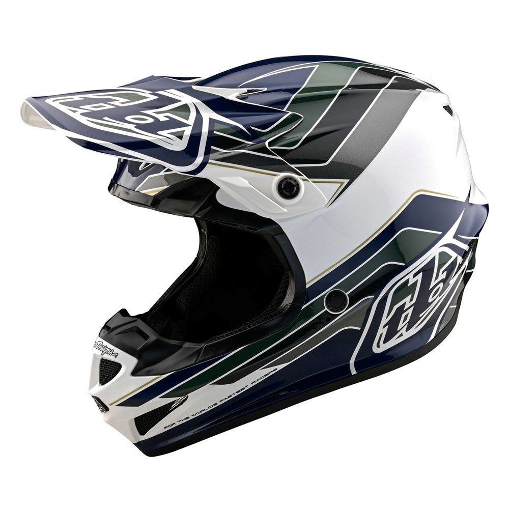 Troy Lee Designs Casco SE4 Polyacrylite Block Charcoal Navy - procircuitcl