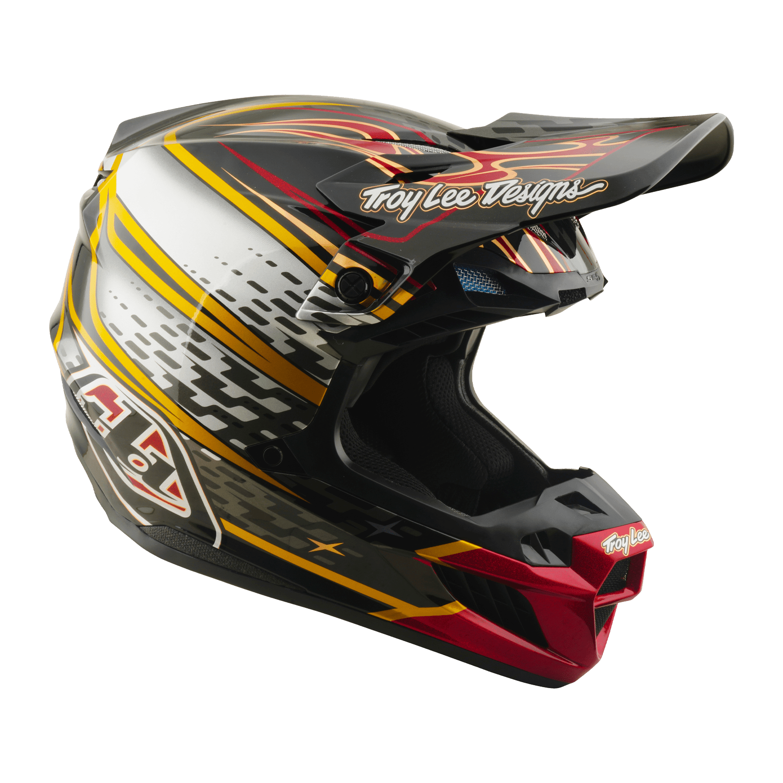 TROY LEE DESIGNS CASCO SE5 COMPOSITE WINGS BLACK / BLACK - procircuitcl