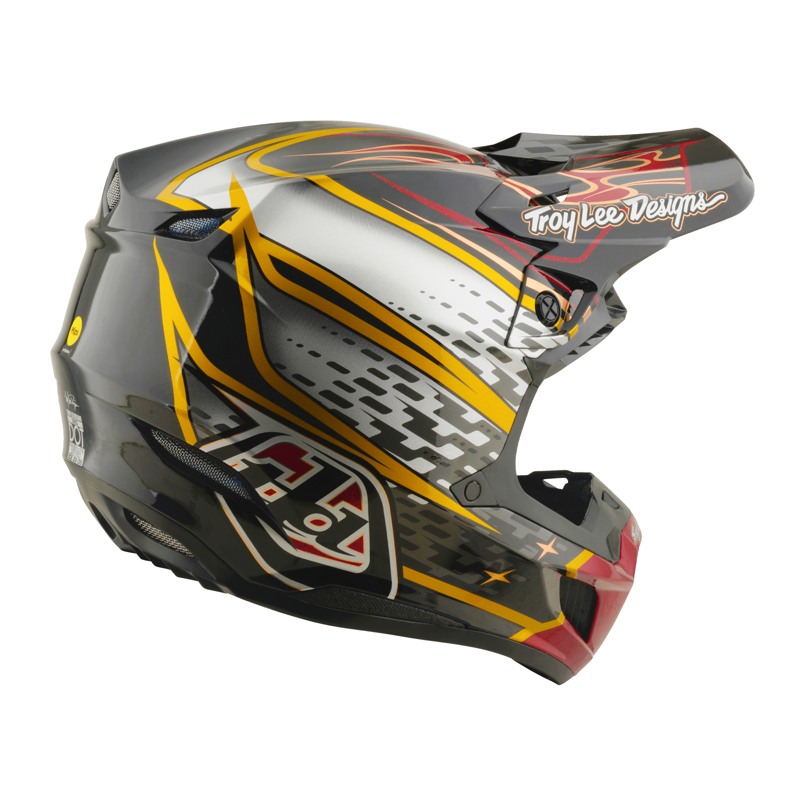 TROY LEE DESIGNS CASCO SE5 COMPOSITE WINGS BLACK / BLACK - procircuitcl