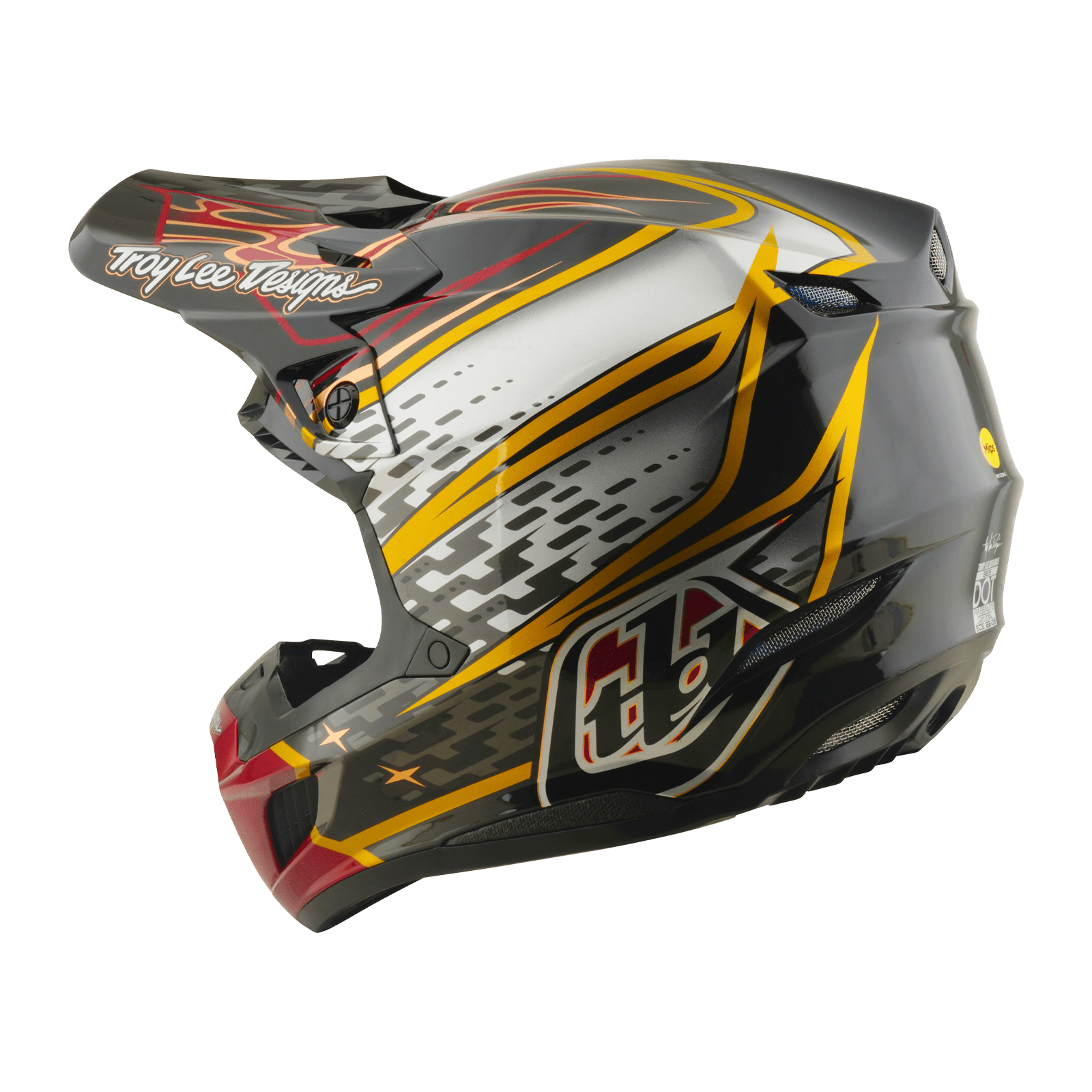 TROY LEE DESIGNS CASCO SE5 COMPOSITE WINGS BLACK / BLACK - procircuitcl