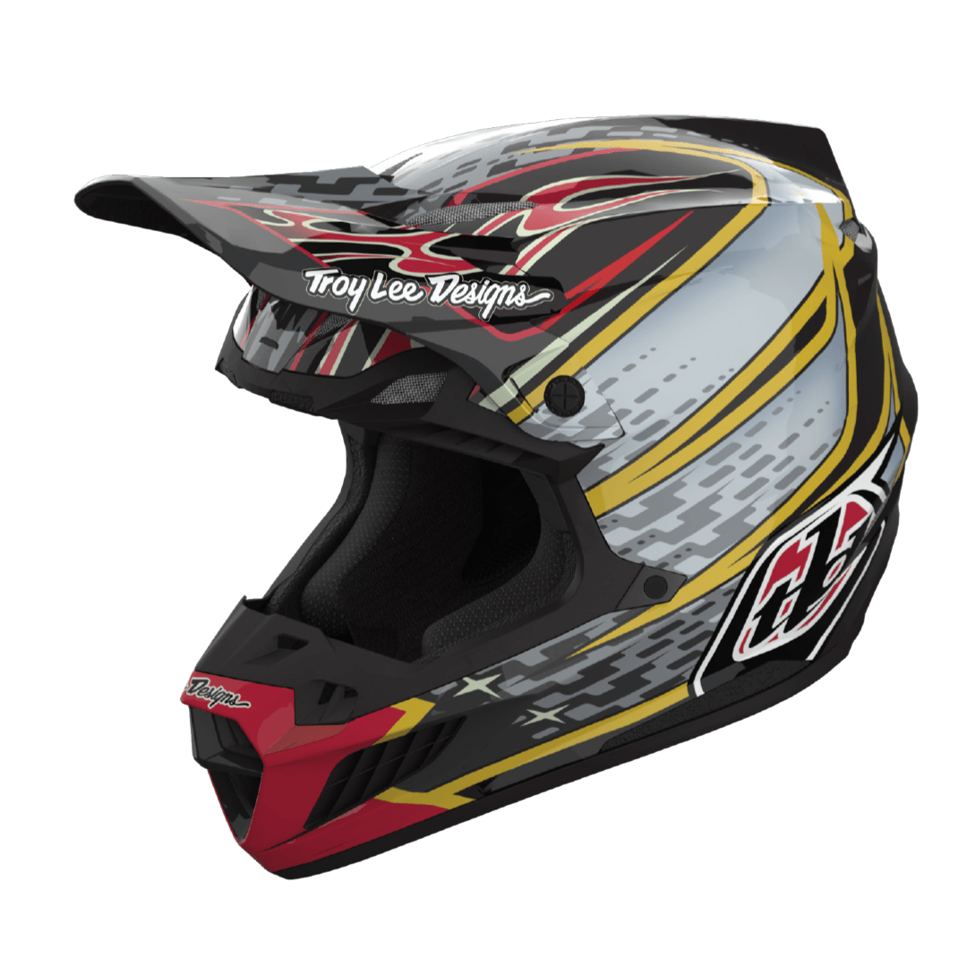 TROY LEE DESIGNS CASCO SE5 COMPOSITE WINGS BLACK / BLACK - procircuitcl