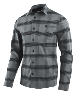 TROY LEE DESIGNS GRIND FLANNEL STRIPE CARBON - procircuitcl