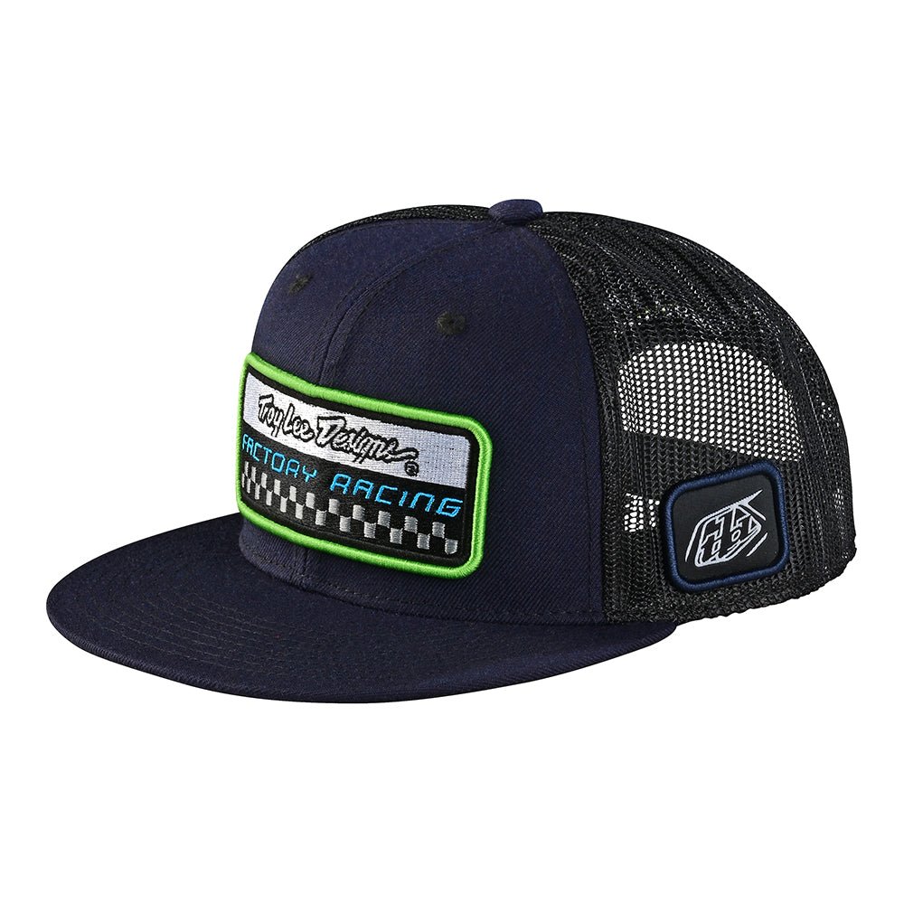 Troy Lee Designs Jockey Snapback Factory Racing Pit Navy - procircuitcl