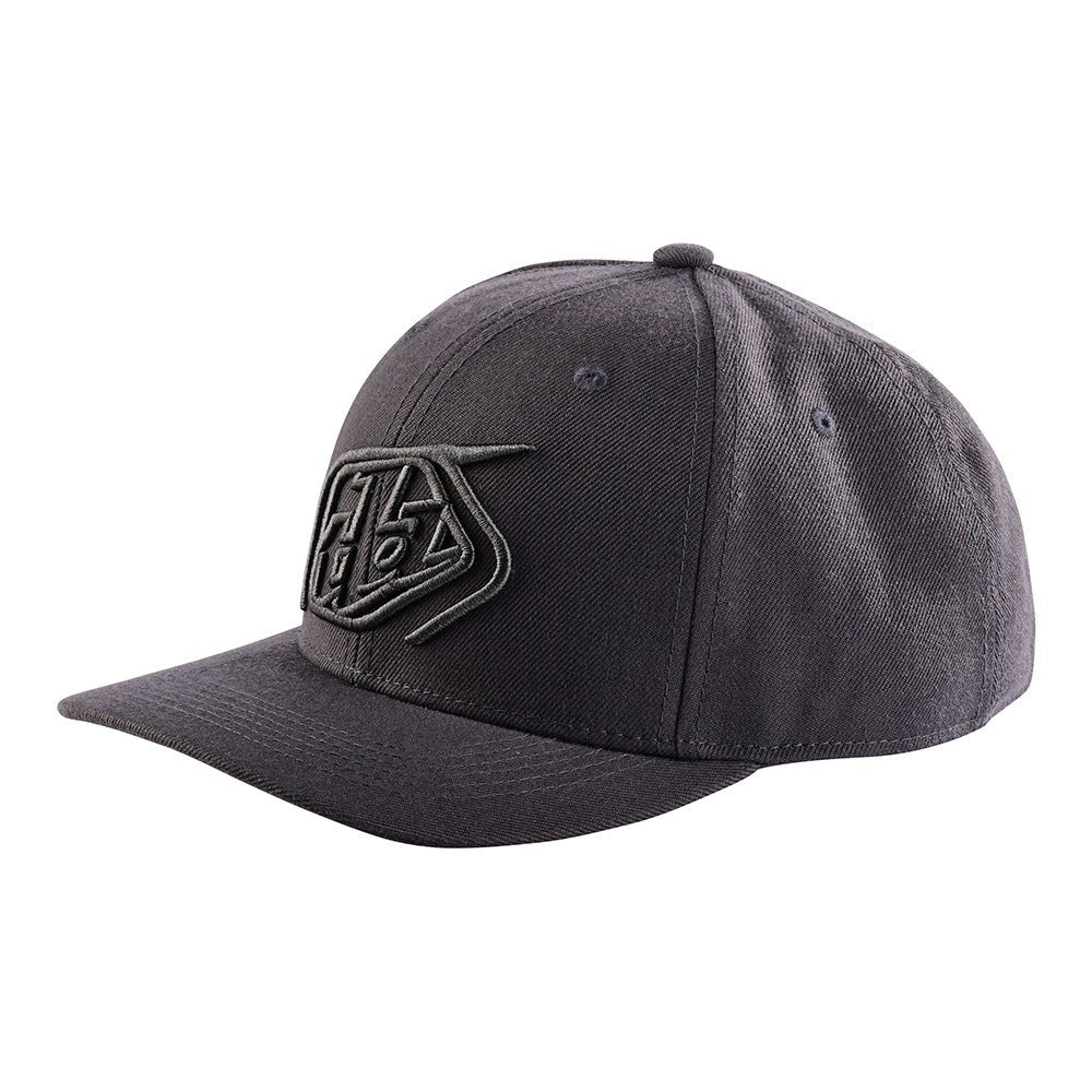 Troy Lee Designs Jockey Snapback Gris / Gris Oscuro - procircuitcl