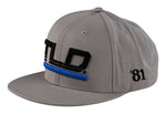 Troy Lee Designs Jockey Snapback Speed Gris - procircuitcl