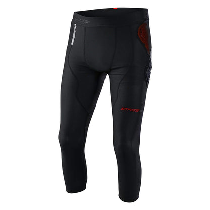 Troy Lee Designs Pantalón Protector Stage Ghost D30 Solid Black - procircuitcl