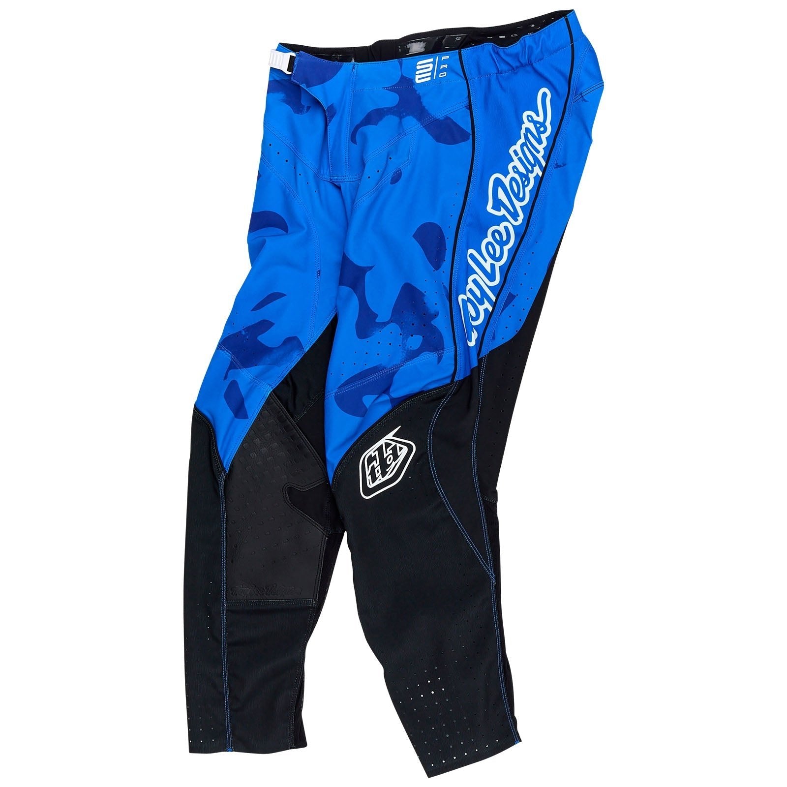 Troy Lee Designs Pantalones SE Pro Blotted Bright Azul - procircuitcl