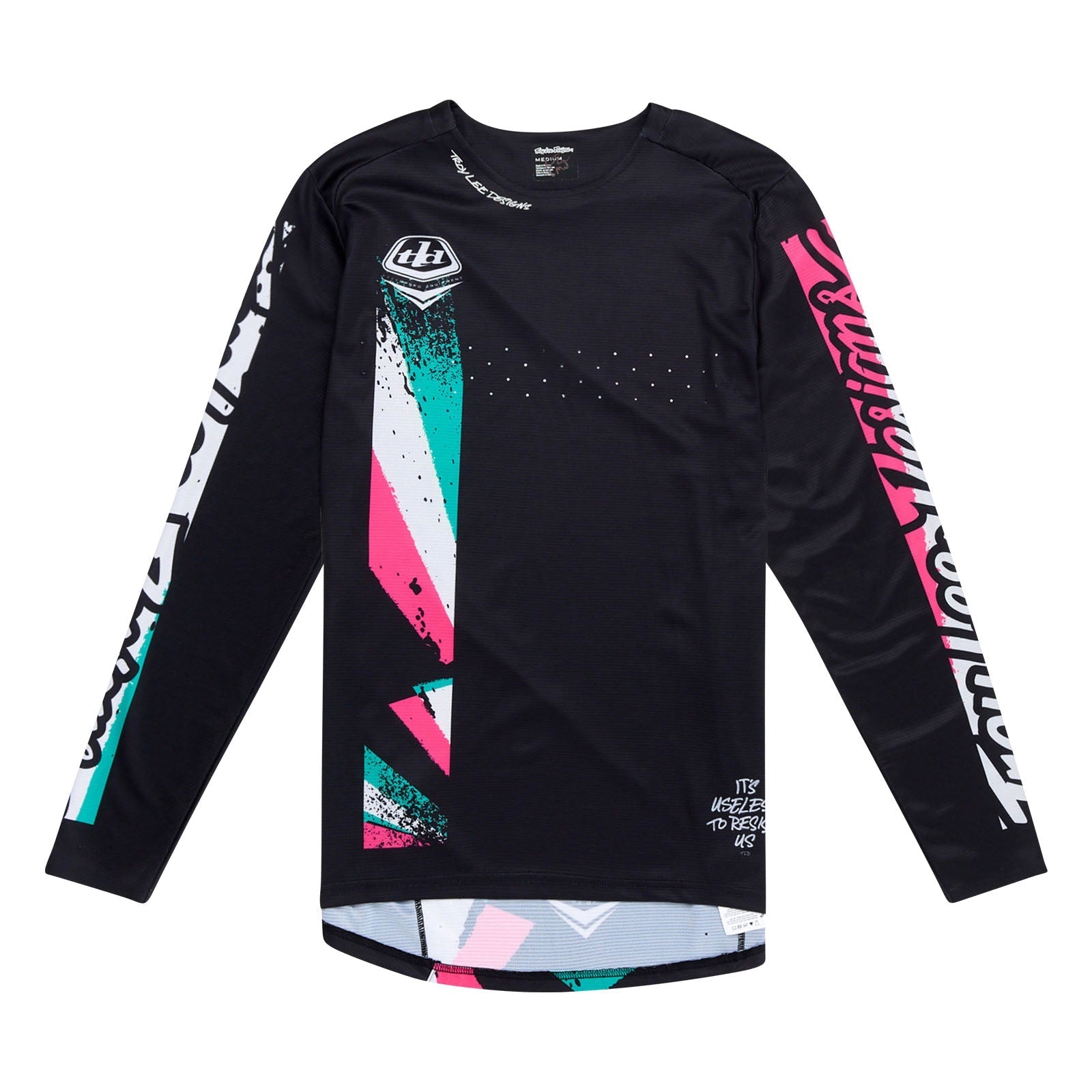 Troy Lee Designs Polera de Bicicleta Full Pull Negra - procircuitcl