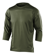 Troy Lee Designs Polera de bicicleta ruckus 3/4 solid Military - procircuitcl