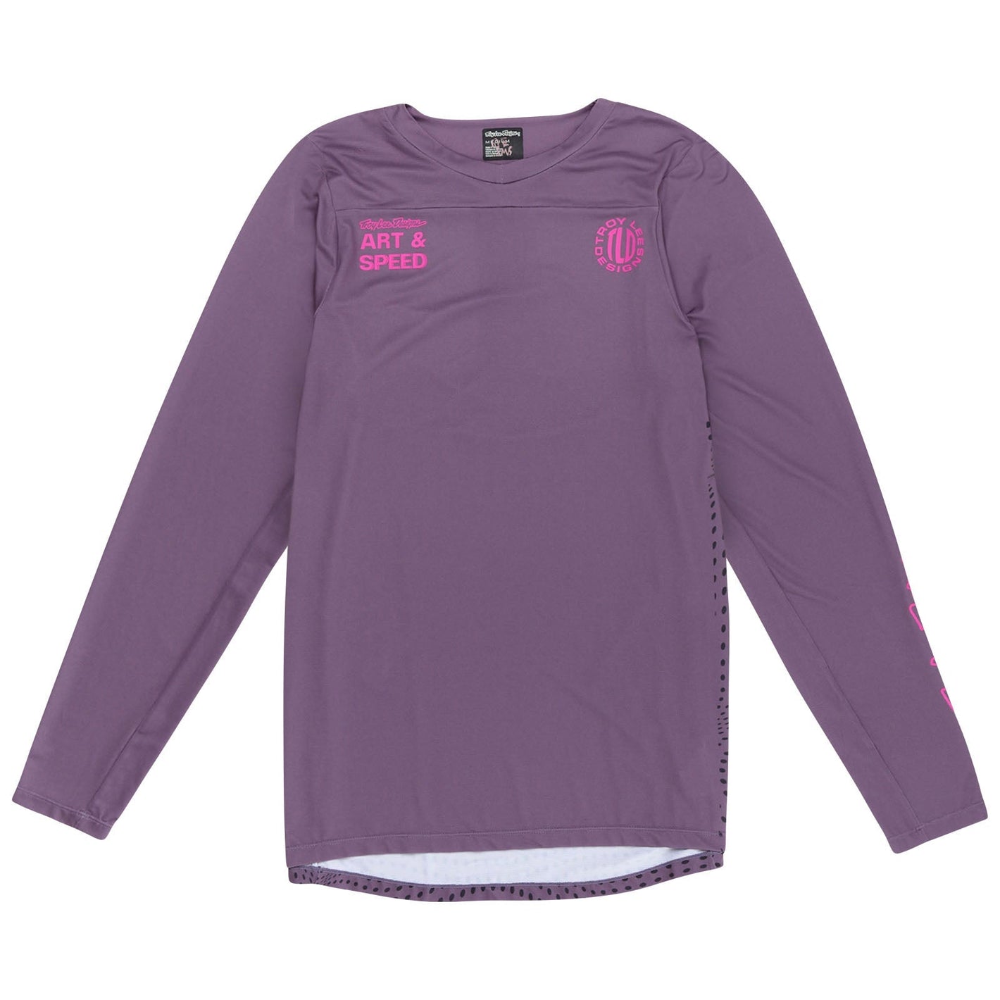 Troy Lee Designs Polera de Bicicleta Skyline LS Radioscape Deep Morada - procircuitcl