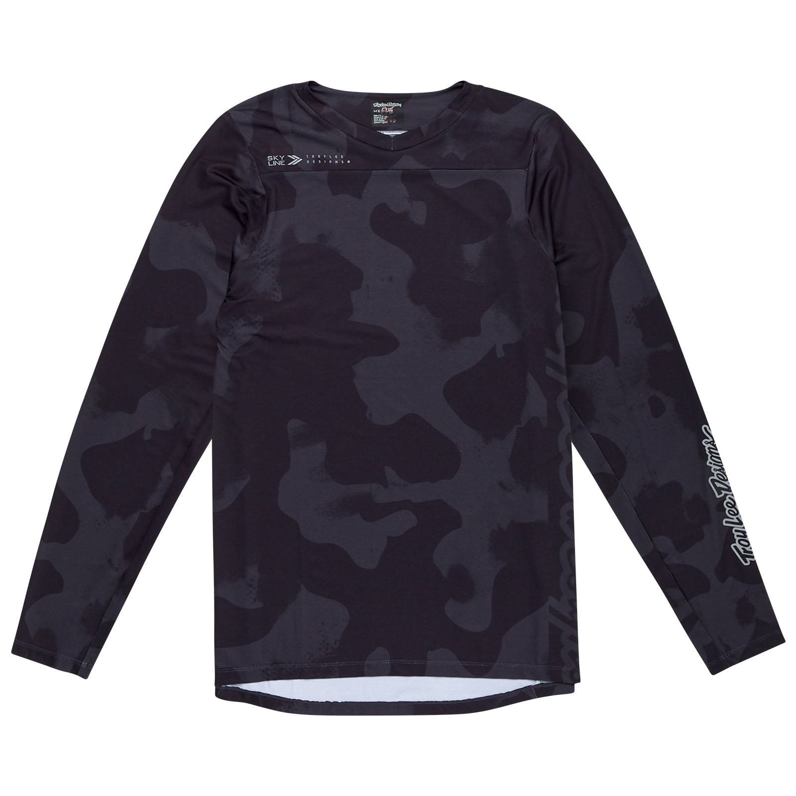 Troy Lee Designs Polera de Bicicleta Skyline LS Scrubland Negra - procircuitcl