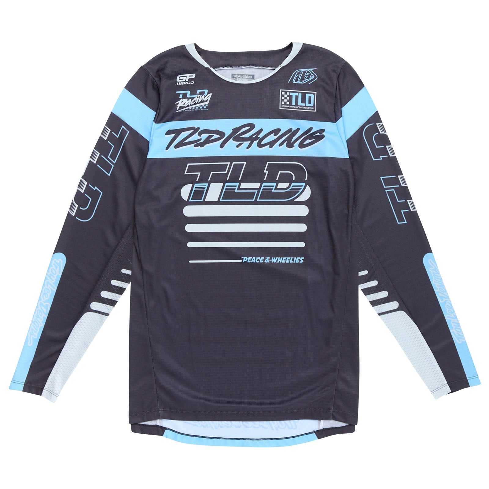 Troy Lee Designs Polera de Moto GP Pro Fifty - 50 Charcoal / Smoke - procircuitcl