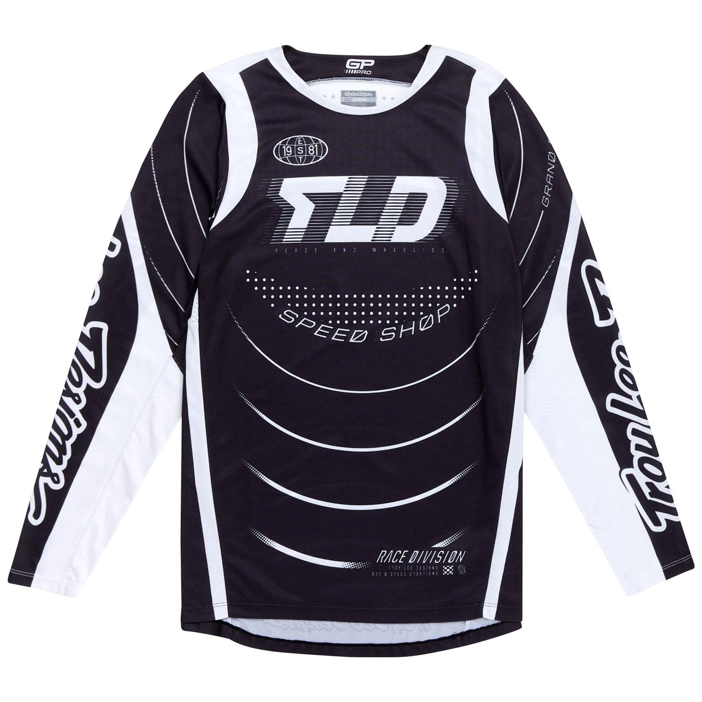 Troy Lee Designs Polera de Moto GP Pro Spun Negra - procircuitcl