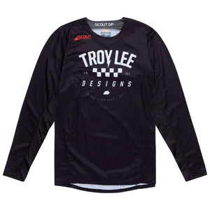 Troy Lee Designs Polera de Moto Scout GP Ripper Negra - procircuitcl